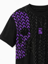 Load image into Gallery viewer, Strong Grip T - Black & Purple Skull