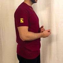 Cargar imagen en el visor de la galería, Meet Performance T - Burgundy & Gold