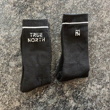 Load image into Gallery viewer, Crew Socks 2 Pack - Black