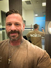 Load image into Gallery viewer, Signature Oversized T - Washed Sahara Brown