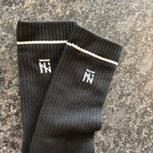 Load image into Gallery viewer, Crew Socks 3 Pack - Black