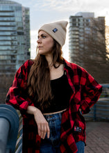 Cargar imagen en el visor de la galería, True x Rebel Fit Flannel Unisex - Classic Red