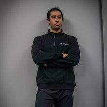 Cargar imagen en el visor de la galería, Origin 1/4 Zip Sweater - Jet Black