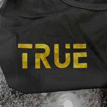 Cargar imagen en el visor de la galería, Camiseta sin mangas True North Print Negro - Gold Shard