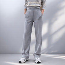 Load image into Gallery viewer, Move & Flow Straight Leg Trousers - Silver Grey