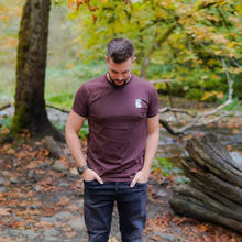 Load image into Gallery viewer, True North Performance T - Espresso Minimalist