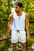 Load image into Gallery viewer, True North Emblem Tank White - Black