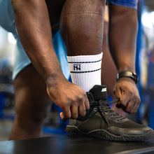 Load image into Gallery viewer, TN Crew Socks White