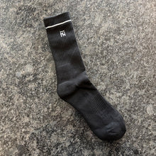 Load image into Gallery viewer, TN Crew Socks Black