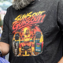 Load image into Gallery viewer, Suns Out Guns Out Graphic Oversized T