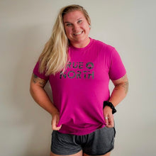 Load image into Gallery viewer, True North Performance T - Magenta Black Camo