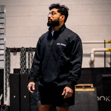 Cargar imagen en el visor de la galería, Origin 1/4 Zip Sweater - Jet Black