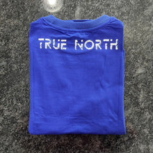 Cargar imagen en el visor de la galería, Camiseta híbrida Performance - Azul marino Blanco