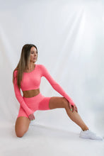 Cargar imagen en el visor de la galería, Shorts scrunch sin costuras