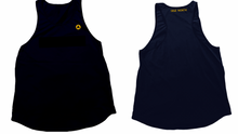Cargar imagen en el visor de la galería, Camiseta sin mangas minimalista TN Power - Negro azabache/Oro