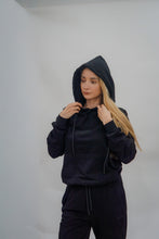 Load image into Gallery viewer, Cloud Fleece Women’s Hoodie - Jet Black
