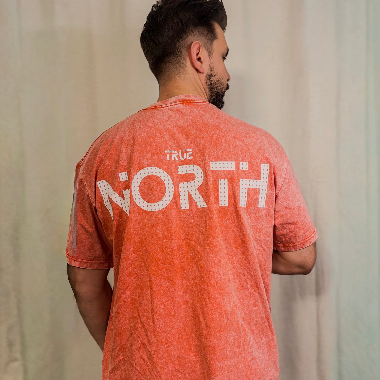 Signature Oversized T - Sunset Orange
