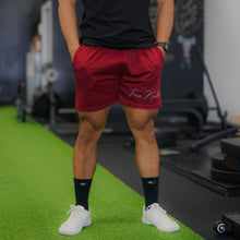 Cargar imagen en el visor de la galería, Signature Mesh Shorts - Brick Burgundy
