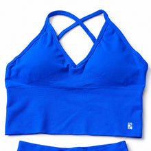 Load image into Gallery viewer, Motion Crossback Top - Mediterranean Blue
