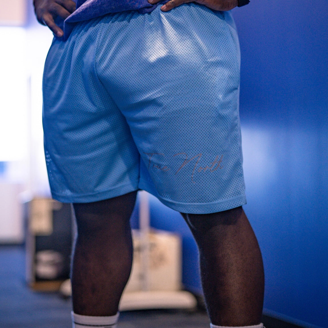 Signature Mesh Shorts - Ice Blue