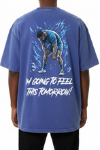 Load image into Gallery viewer, Quakes Graphic Oversized T - Blizzard Blue
