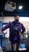 Load image into Gallery viewer, True x Rebel Fit Flannel Unisex - Royal Purple
