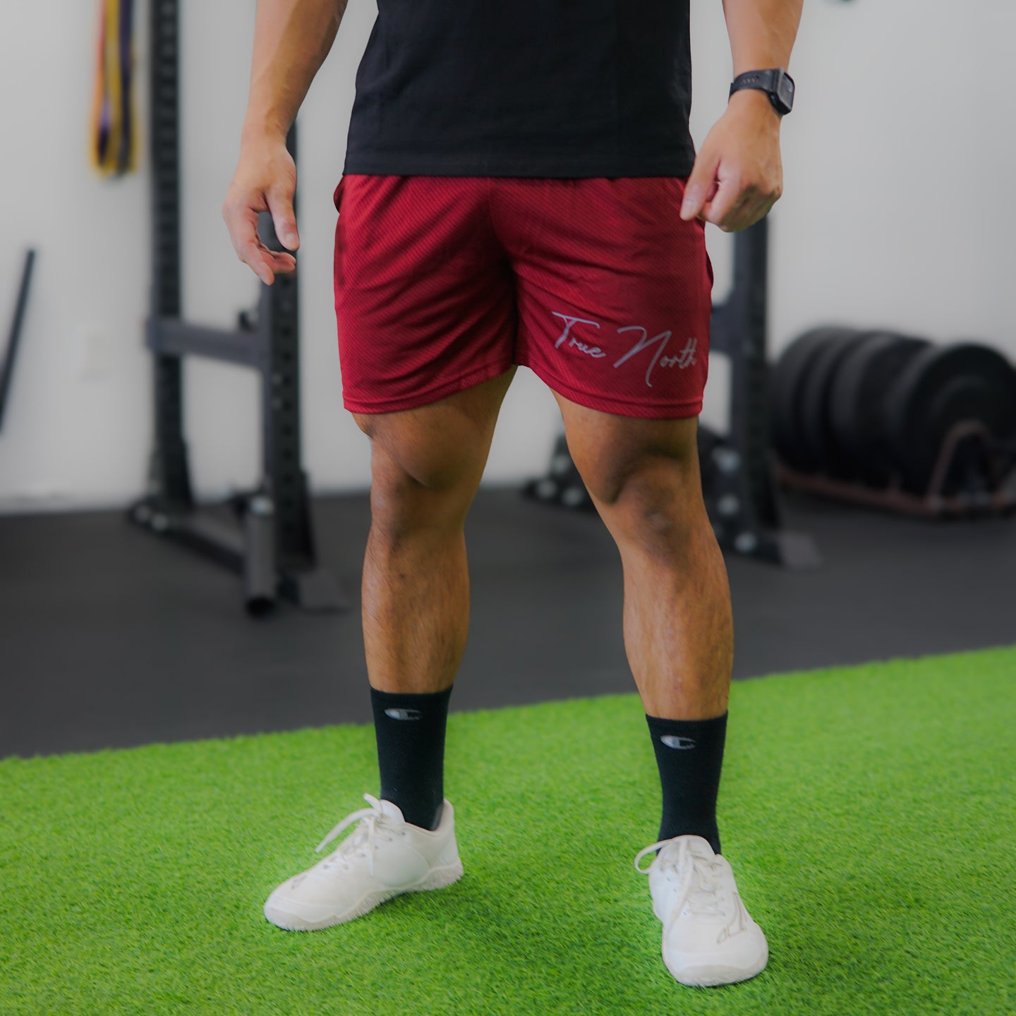 Signature Mesh Shorts - Brick Burgundy