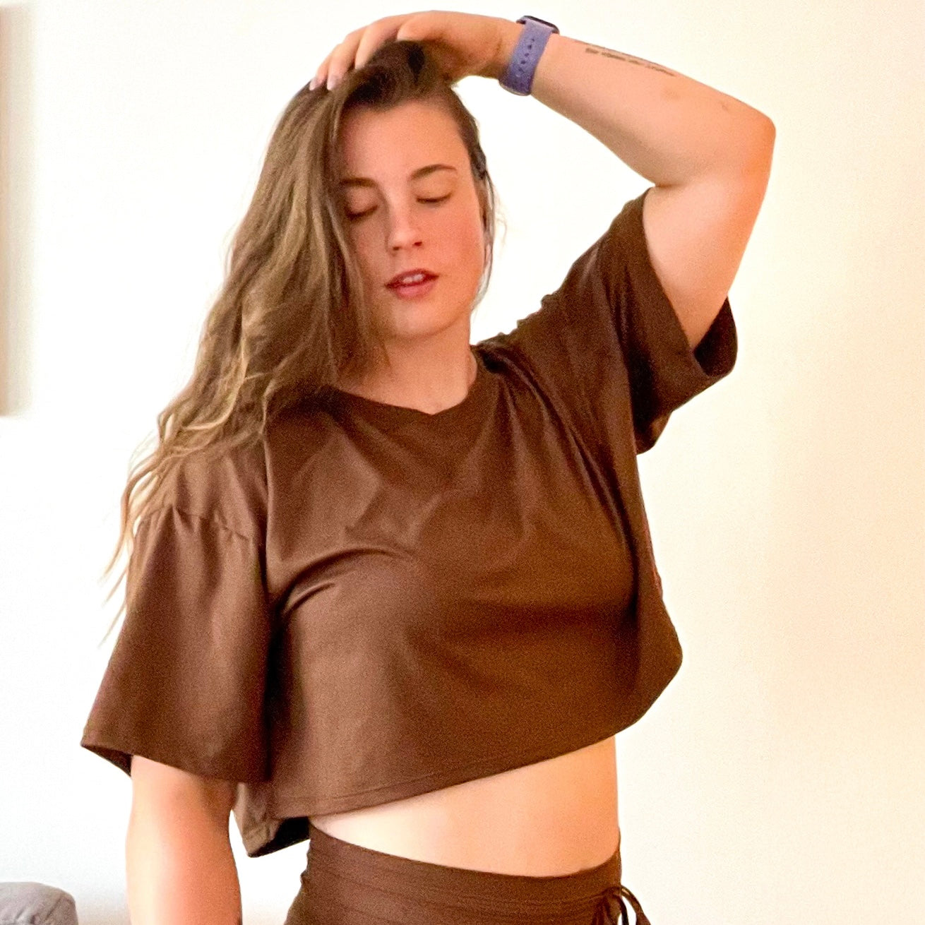Viva Oversized Crop T