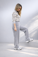 Load image into Gallery viewer, Move &amp; Flow Straight Leg Trousers - Silver Grey
