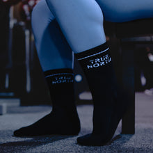 Load image into Gallery viewer, True North Crew Socks Black
