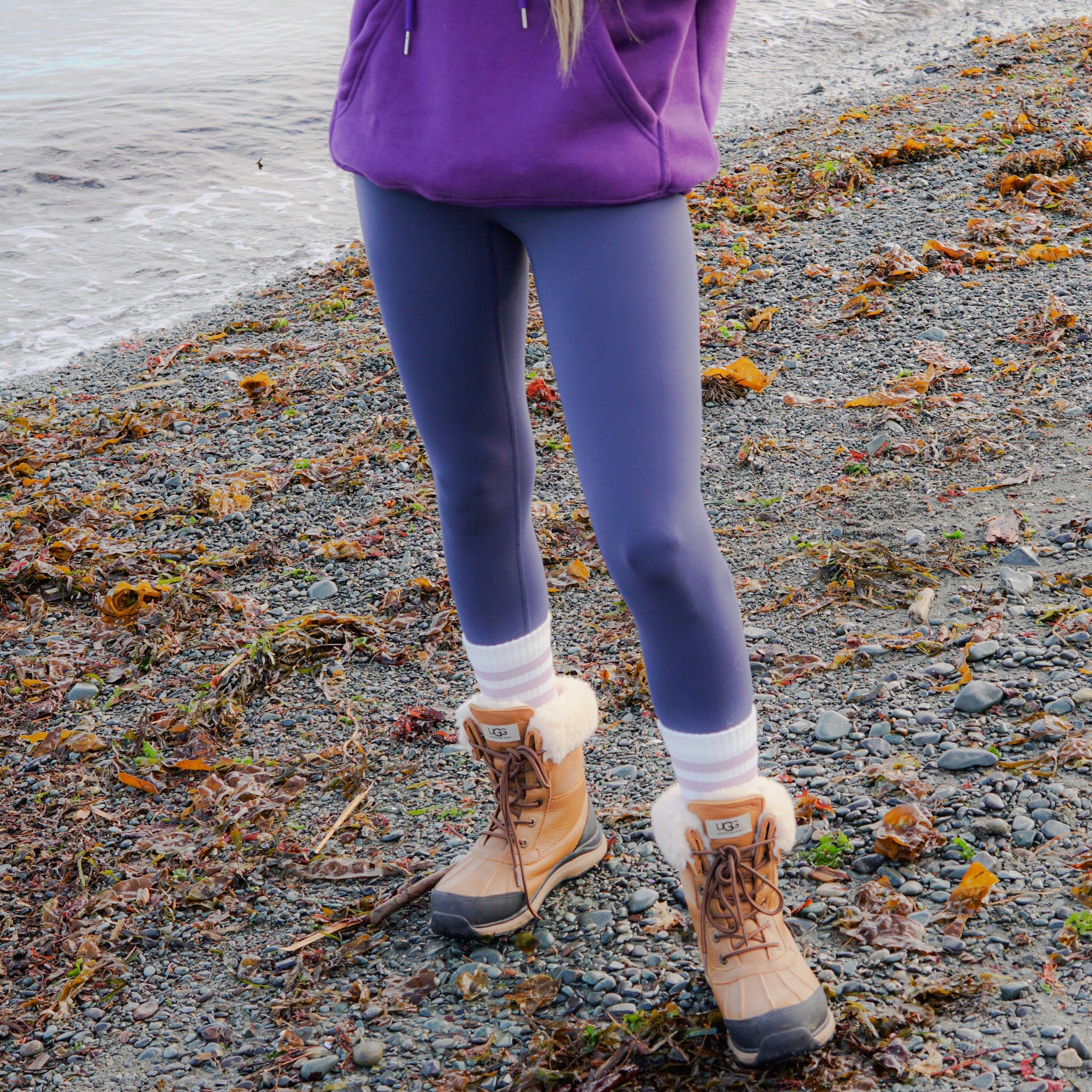 Balance Leggings - Violet Navy – True North Sportswear Canada
