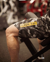 Load image into Gallery viewer, Ultra-Lite Black Camo Shorts - Gold
