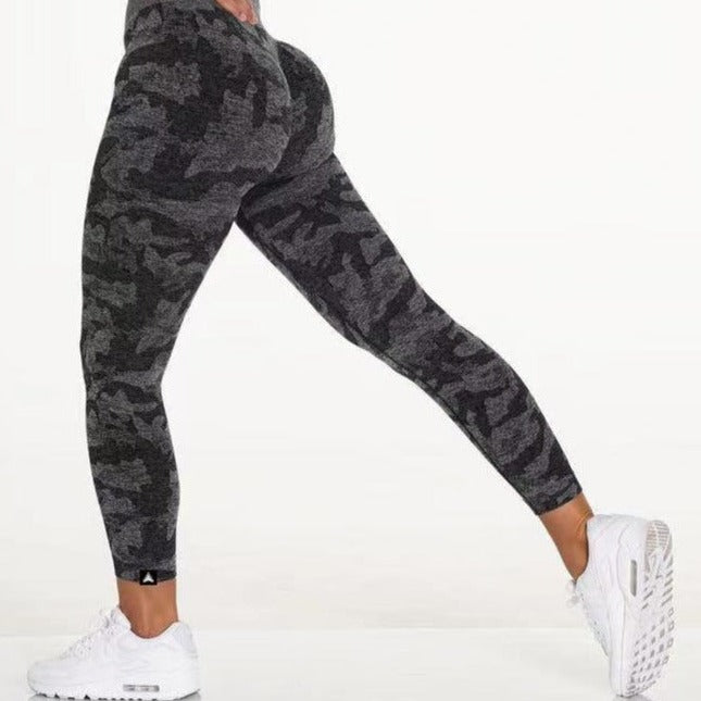 Grey camo leggings nike online