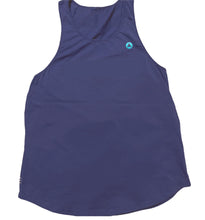 Load image into Gallery viewer, TN Power minimalist Tank - Midnight Storm/Turquoise
